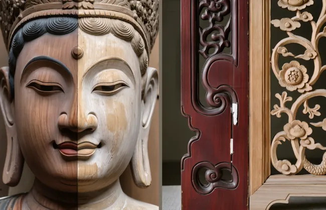 Laser cleaning for furniture restoration Laser cleaning for furniture restoration